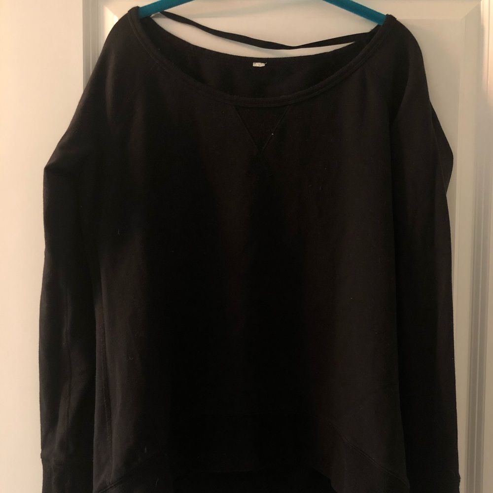 Black Lulu Lemon Sweatshirt